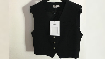 Chanel - black VEST / L, $ 36